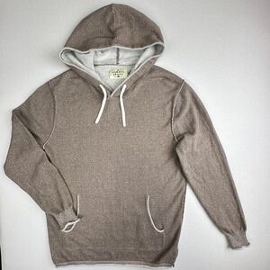The Normal Brand Hoodie Pullover Brown Speckled Knit Men's Size M